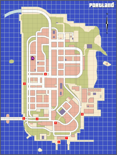 Карта прыжков. GTA 3 Rampage Map. GTA Liberty City stories уникальные прыжки. Portland Map GTA 3. GTA Liberty City stories уникальные прыжки карта.